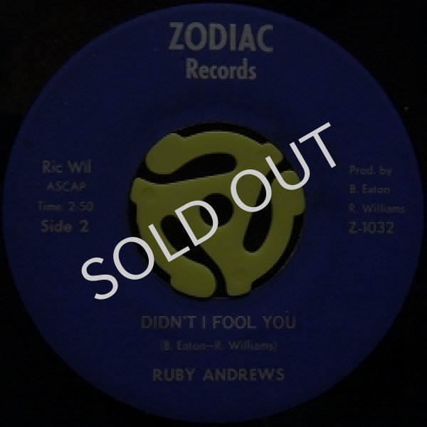 画像1: RUBY ANDREWS / DIDN'T I FOOL YOU (BLUE LABEL) (1)