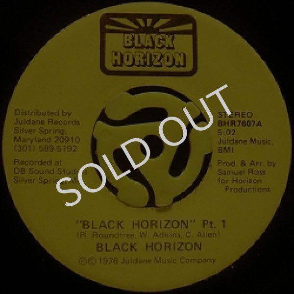 画像1: BLACK HORIZON / BLACK HORIZON Pt.1 (1)