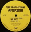 THE PROPOSITIONS (PREPOSITIONS) / AFRICANA