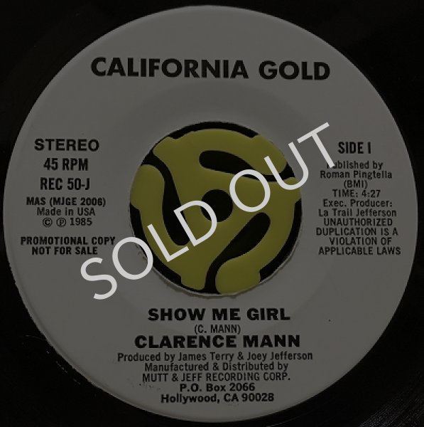 CLARENCE MANN / SHOW ME GIRL