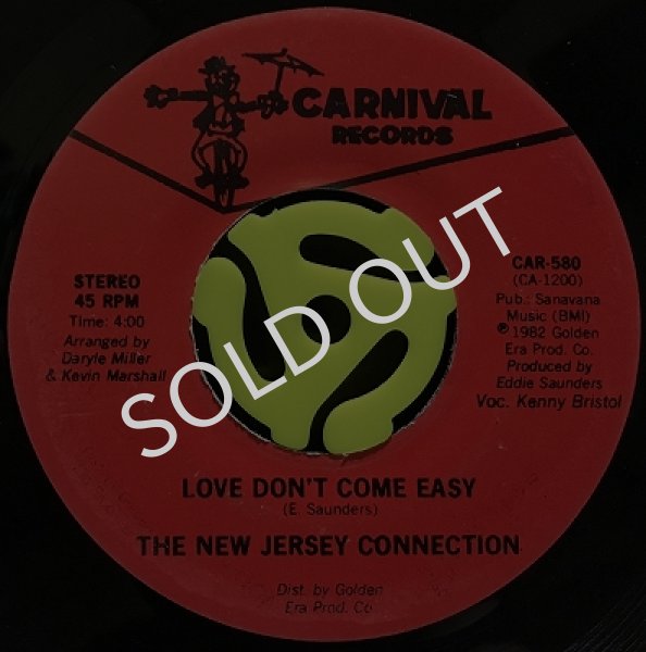 THE NEW JERSEY CONNECTION / LOVE DON'T COME EASY