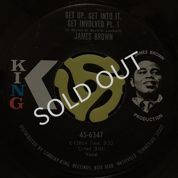 JAMES BROWN / GET UP, GET INTO IT, GET INVOLVED
