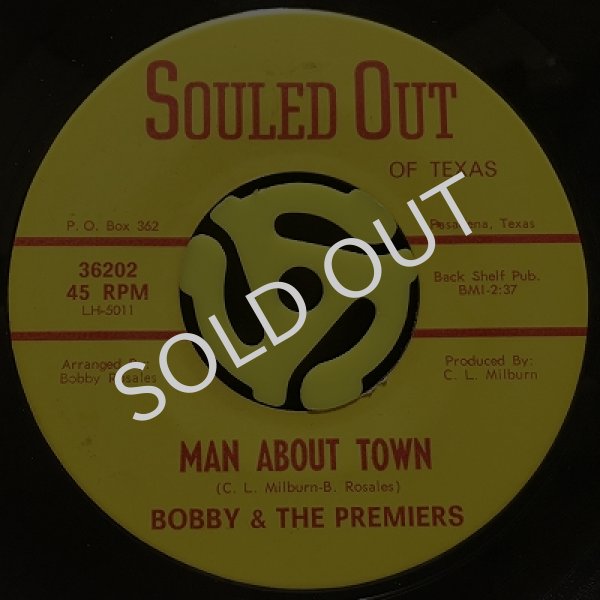 BOBBY & THE PREMIERS / MAN ABOUT TOWN