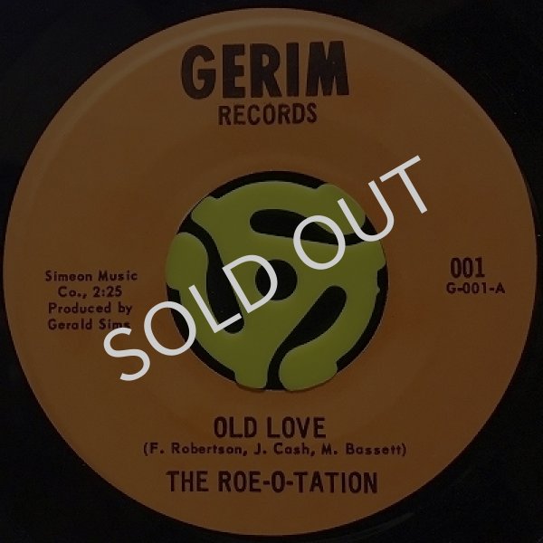 THE ROE-O-TATION ‎- OLD LOVE / SPECIAL CATEGORY