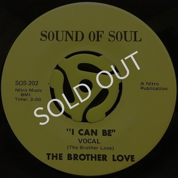 THE BROTHER LOVE - I CAN BE (VOCAL) / I CAN BE (INSTRUMENTAL)