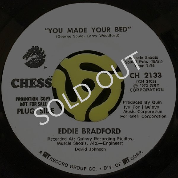 EDDIE BRADFORD - YOU MADE YOUR BED / PUSH MR. PRIDE ASIDE