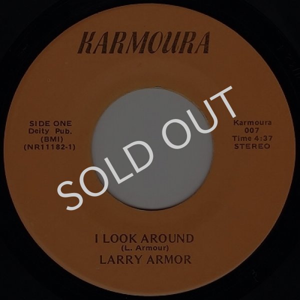画像1: LARRY ARMOR ‎- I LOOK AROUND / I LOOK AROUND (INSTRUMENTAL)  (1)