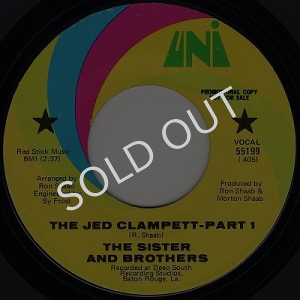画像1: THE SISTER AND BROTHERS - THE JED CLAMPETT (PART 1) / THE JED CLAMPETT (PART 2)  (1)
