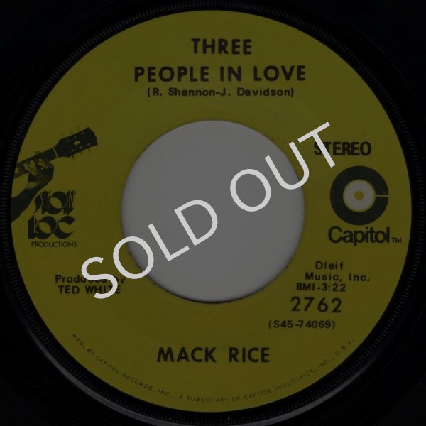 画像1: MACK RICE - THREE PEOPLE IN LOVE / BUMBLE BEE WOMAN  (1)