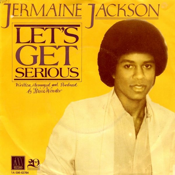 画像1: JERMAINE JACKSON - LET'S GET SERIOUS / JE VOUS AIME BEAUCOUP (I LOVE YOU)  (1)