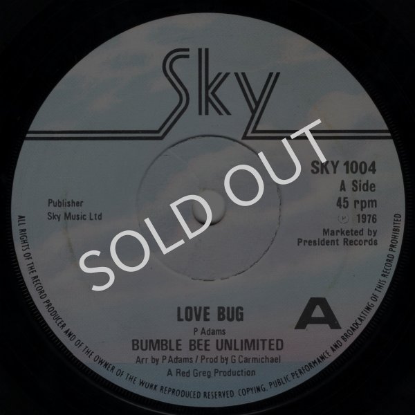 画像1: BUMBLEBEE UNLIMITED - LOVE BUG / LOVE BUG (DISCO VERSION)  (1)