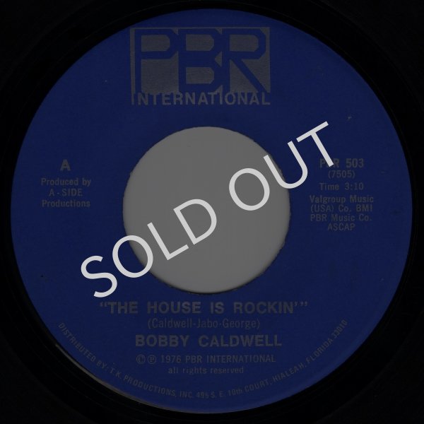 画像1: BOBBY CALDWELL - THE HOUSE IS ROCKIN' / WHEN YOU AWAKE  (1)