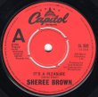画像2: SHEREE BROWN - IT'S A PLEASURE / STRAIGHT AHEAD  (2)