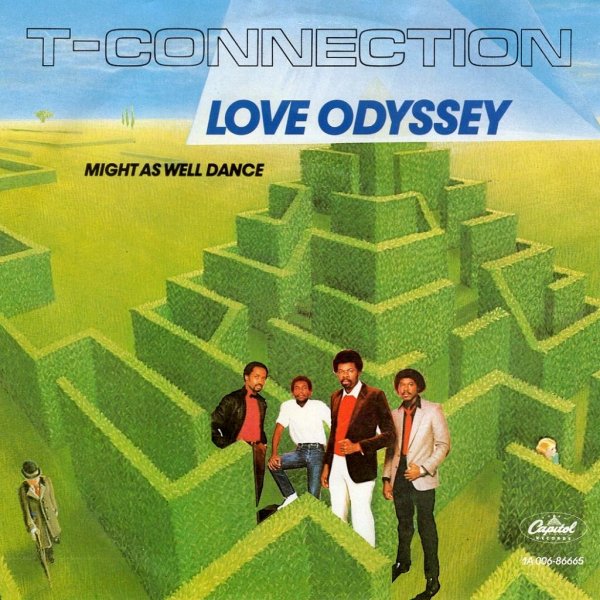 画像1: T-CONNECTION - LOVE ODYSSEY (LOVE SHINES FOREVER) / MIGHT AS WELL DANCE  (1)