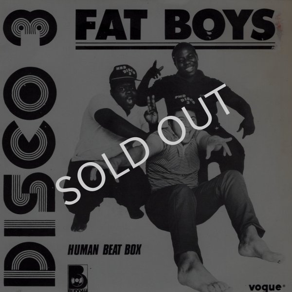 画像1: DISCO 3 - FAT BOYS / HUMAN BEAT BOX  (1)