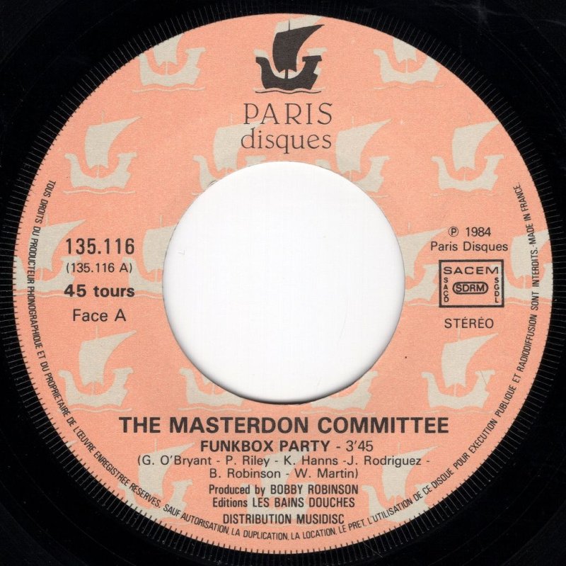 画像3: THE MASTERDON COMMITTEE - FUNKBOX PARTY / FUNKBOX PARTY (INSTRUMENTAL)  (3)