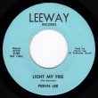 画像1: PERVIS LEE ‎- LIGHT MY FIRE / THE LETTER  (1)