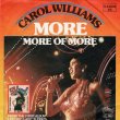 画像1: CAROL WILLIAMS - MORE / MORE OR MORE  (1)
