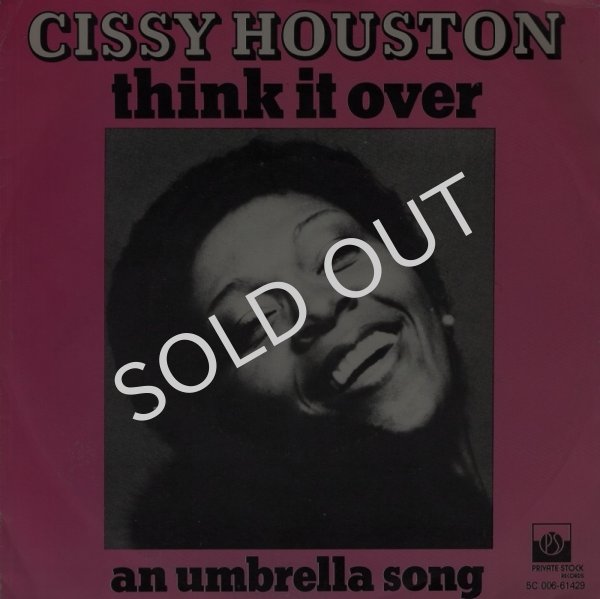画像1: CISSY HOUSTON - THINK IT OVER / AN UMBRELLA SONG 	 (1)