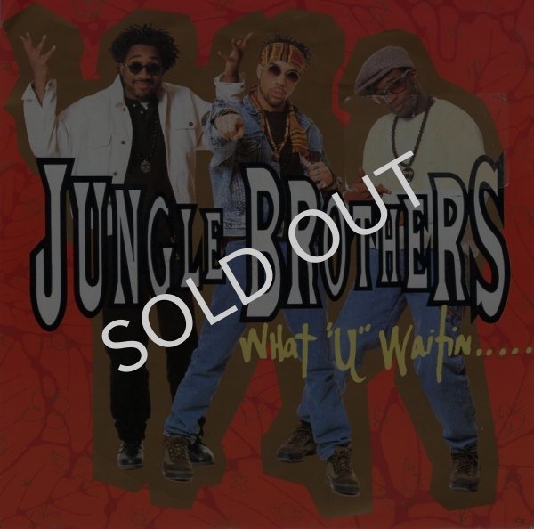 画像1: JUNGLE BROTHERS ‎- WHAT "U" WATIN' "4"? (JUNGLE FEVER EDIT) / PROMO NO. 2 (MIND REVIEW '89)  (1)