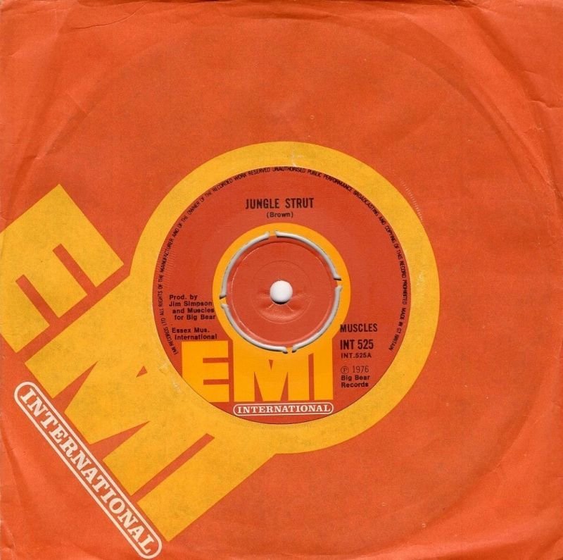 画像3: MUSCLES - JUNGLE STRUT / MUSCLE HUSTLE  (3)