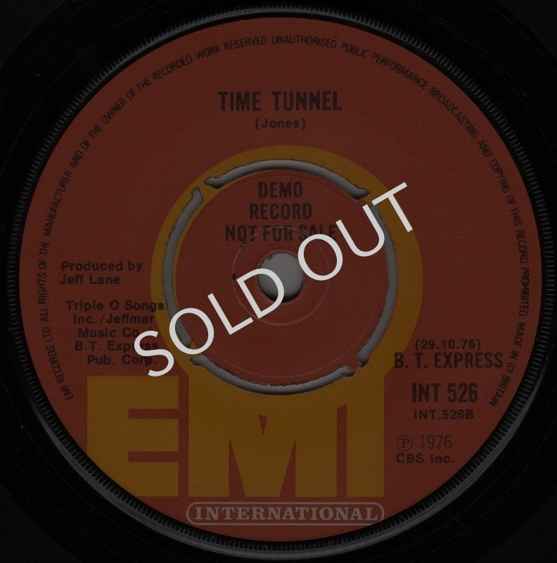 画像2: B.T. EXPRESS - ENERGY TO BURN / TIME TUNNEL  (2)