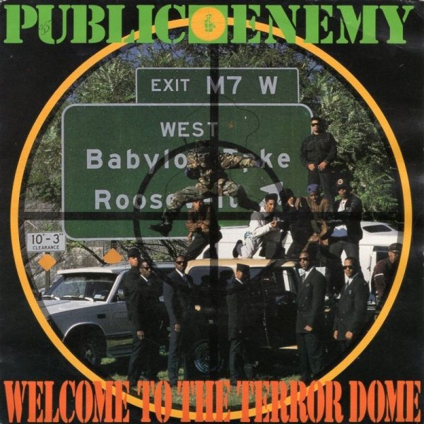 画像1: PUBLIC ENEMY - WELCOME TO THE TERRORDOME (VOCAL) / FLAVOR FLAV / WELCOME TO THE TERRORDOME (TERRORMENTAL)  (1)