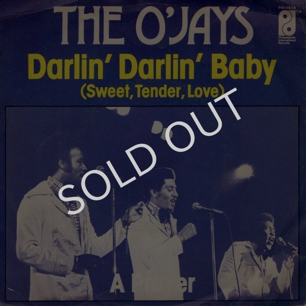 画像1: O'JAYS - DARLIN' DARLIN' BABY (SWEET, TENDER, LOVE) / A PRAYER  (1)