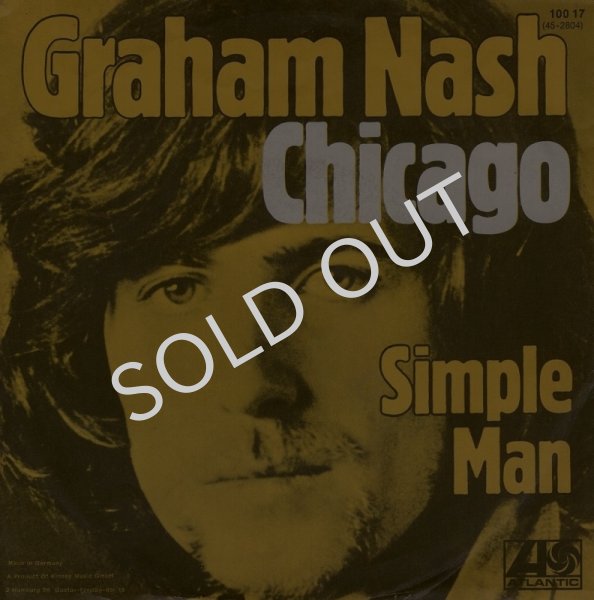 画像1: GRAHAM NASH - CHICAGO / SIMPLE MAN  (1)
