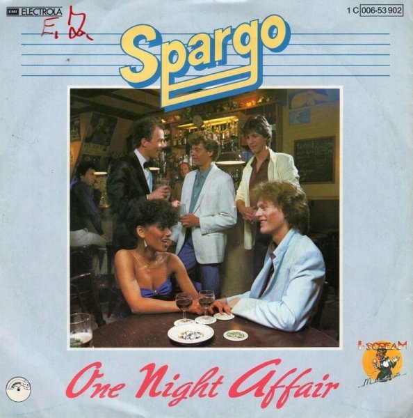 画像1: SPARGO - ONE NIGHT AFFAIR / RUNNING FROM YOUR LOVIN'  (1)