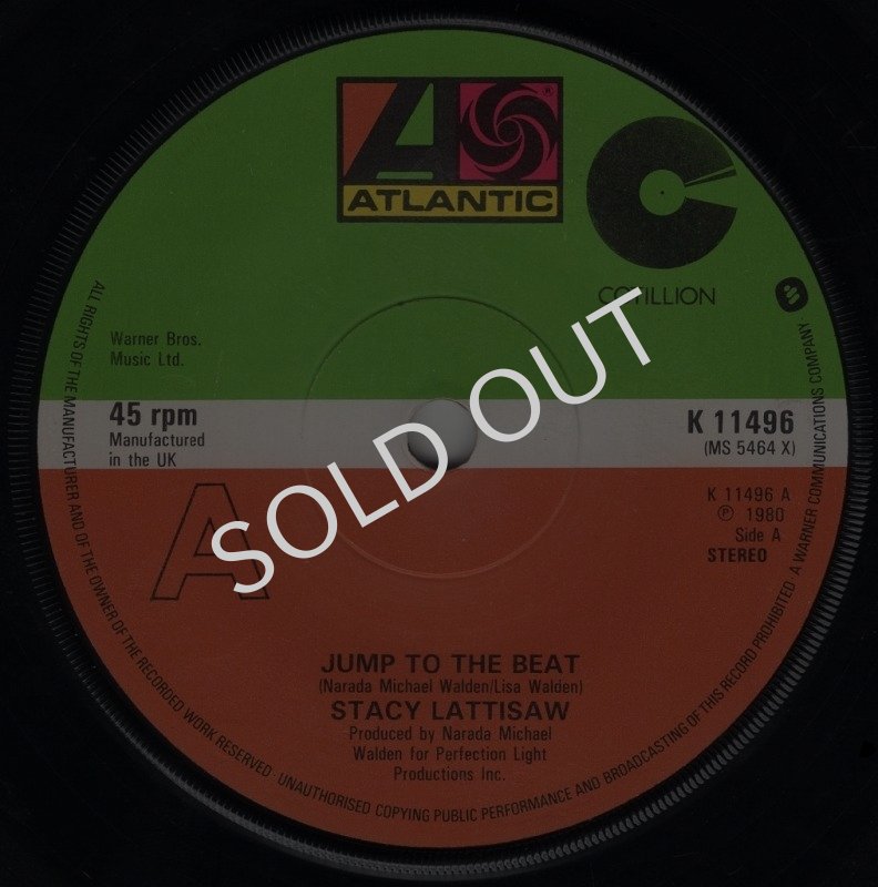 画像1: STACY LATTISAW - JUMP TO THE BEAT / YOU DON'T LOVE ME ANYMORE  (1)