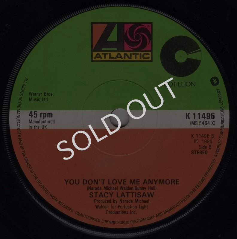 画像2: STACY LATTISAW - JUMP TO THE BEAT / YOU DON'T LOVE ME ANYMORE  (2)