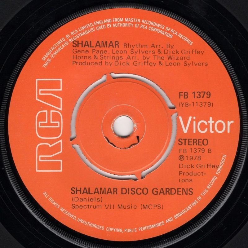 画像2: SHALAMAR - TAKE THAT TO THE BANK / SHALAMAR DISCO GARDENS  (2)