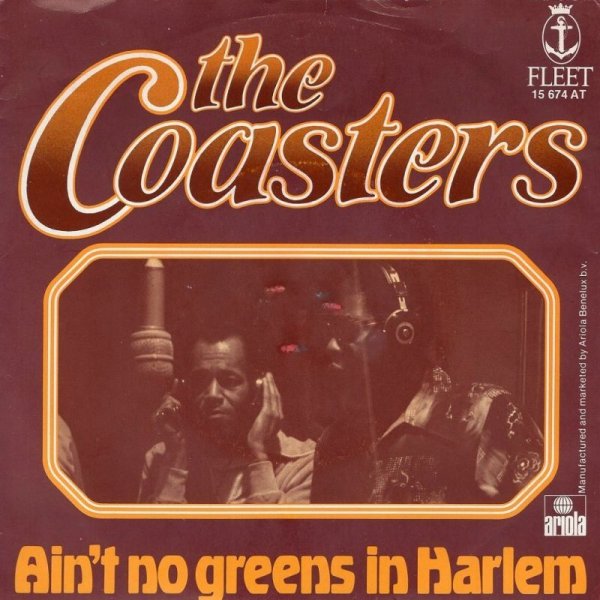 画像1: THE COASTERS - AIN'T NO GREENS IN HARLEM / JUMBO BWANA  (1)