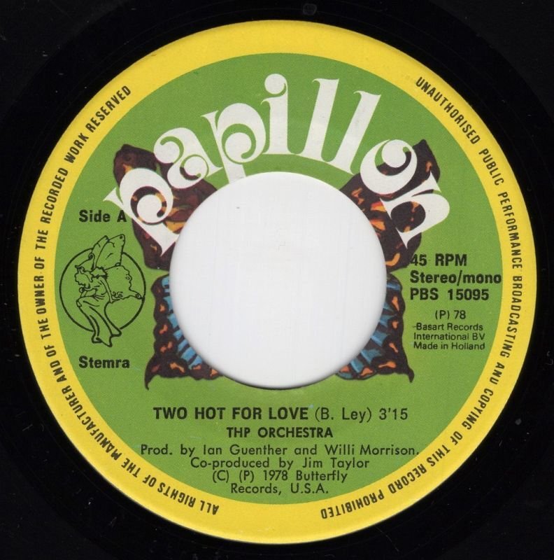 画像2: THP ORCHESTRA - TWO HOT FOR LOVE / DAWN PATROL  (2)