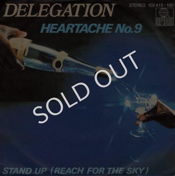 画像1: DELEGATION - HEARTACHE NO.9 / STAND UP (REACH FOR THE SKY)  (1)
