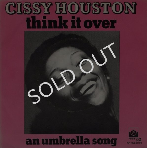 画像1: CISSY HOUSTON - THINK IT OVER / AN UMBRELLA SONG 	 (1)