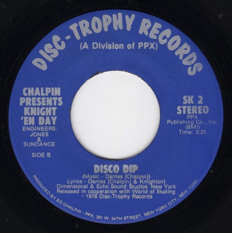画像2: CHALPIN / CHALPIN PRESENTS KNIGHT 'EN DAY - TORNADO / DISCO DIP  (2)