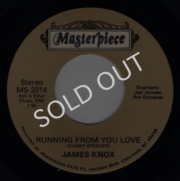 画像1: JAMES KNOX - RUNNING FROM YOU LOVE / LET THE MUSIC MOVE YA  (1)