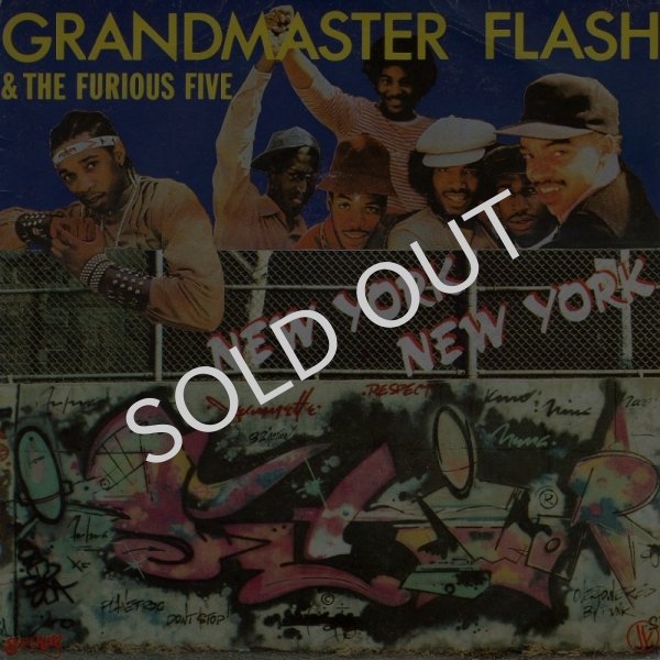 画像1: GRANDMASTER FLASH & THE FURIOUS FIVE - NEW YORK NEW YORK (VOCAL) / NEW YORK NEW YORK (INSTRUMENTAL)  (1)