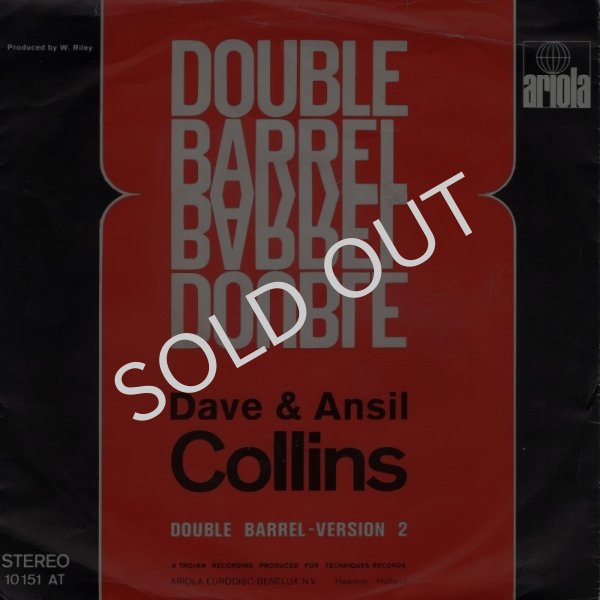 画像1: DAVE & ANSIL COLLINS - DOUBLE BARREL / DOUBLE BARREL (VERSION 2)  (1)