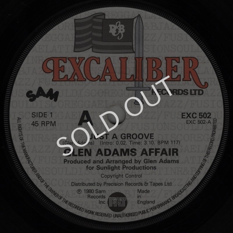 画像1: GLEN ADAMS AFFAIR ‎- JUST A GROOVE / WE'VE GOT TO MAKE IT  (1)