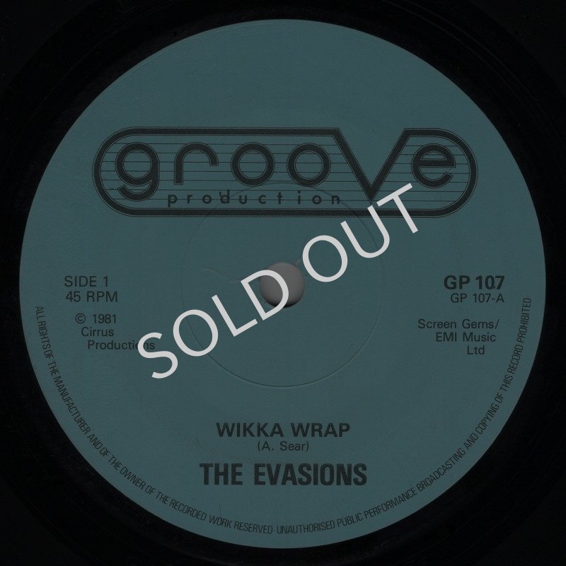 画像1: THE EVASIONS - WIKKA WRAP / ALL WRAPPED UP  (1)