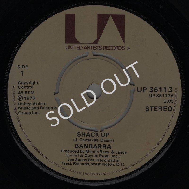 画像1: BANBARRA - SHACK UP / SHACK UP (PART 2)  (1)