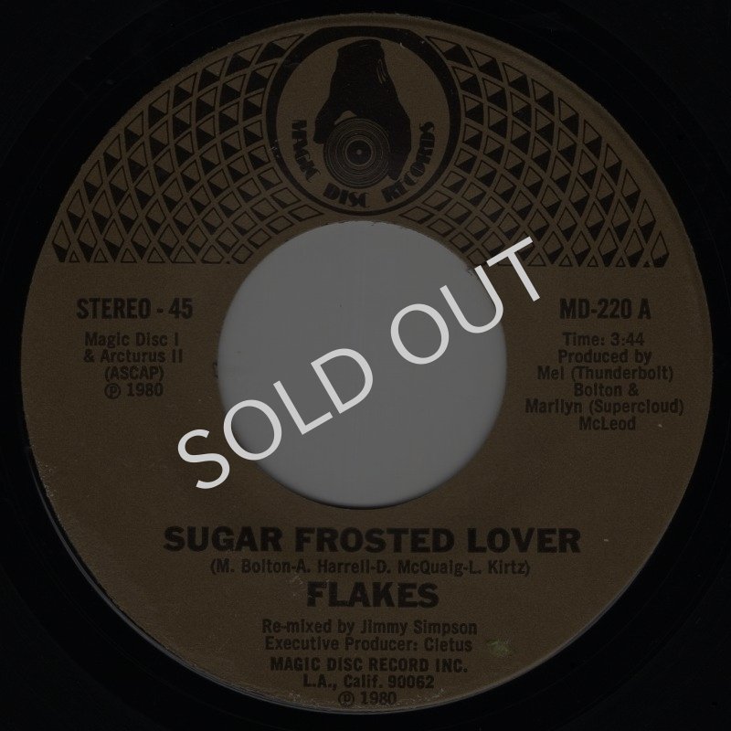 画像1: FLAKES - SUGAR FROSTED LOVER / SUGAR FROSTED LOVER (INSTRUMENTAL)  (1)