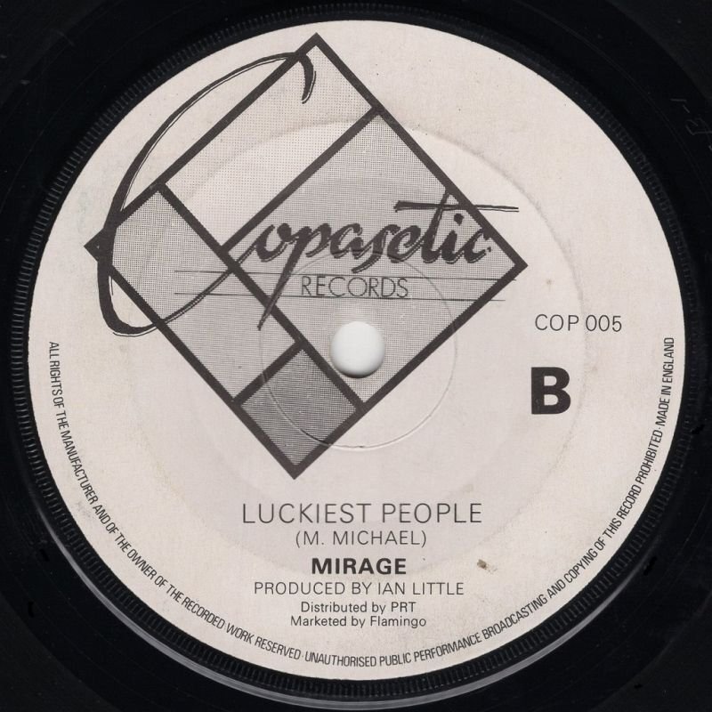 画像2: MIRAGE - AS FROM NOW / LUCKIEST PEOPLE  (2)