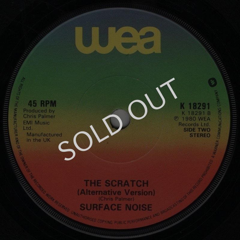 画像2: SURFACE NOISE - THE SCRATCH / THE SCRATCH (ALTERNATIVE VERSION )  (2)