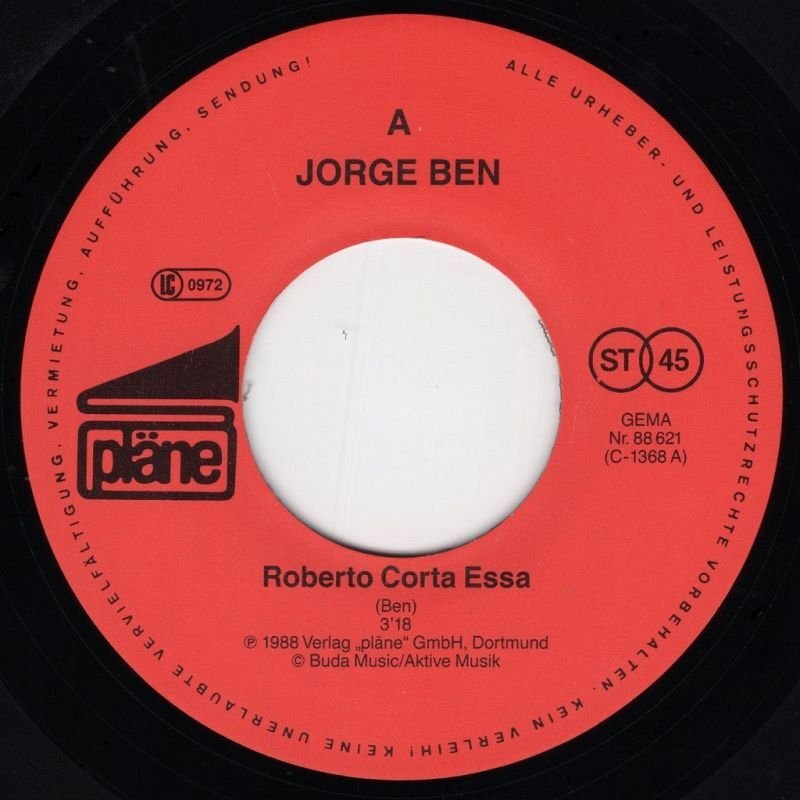 画像3: JORGE BEN - ROBERTO CORTA ESSA / ELA MORA EM MATOGROSSO  (3)