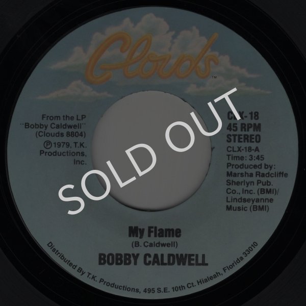 画像1: BOBBY CALDWELL - MY FLAME / COME TO ME  (1)