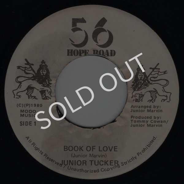 画像1: JUNIOR TUCKER - BOOK OF LOVE / MAMA ALWAYS TOLD ME VERSION  (1)